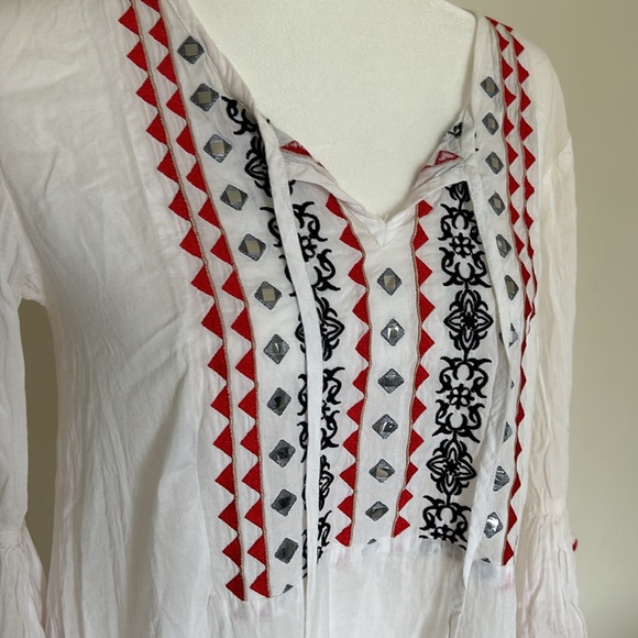 Pure Nordic by Anthro Naudic Hacienda Embroidered Tunic - Picture 6 of 10